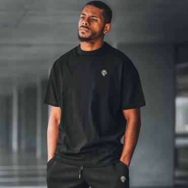 PRiDEorDiE fearless oversize T-Shirt -black